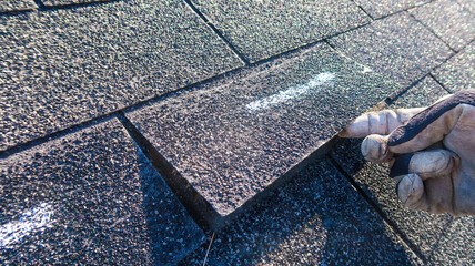 Roof tile detail